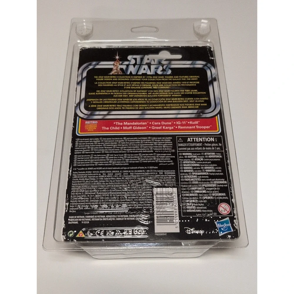Star Wars Retro Collection The Mandalorian Greef Karga 3.75 inch Action‎ Figure